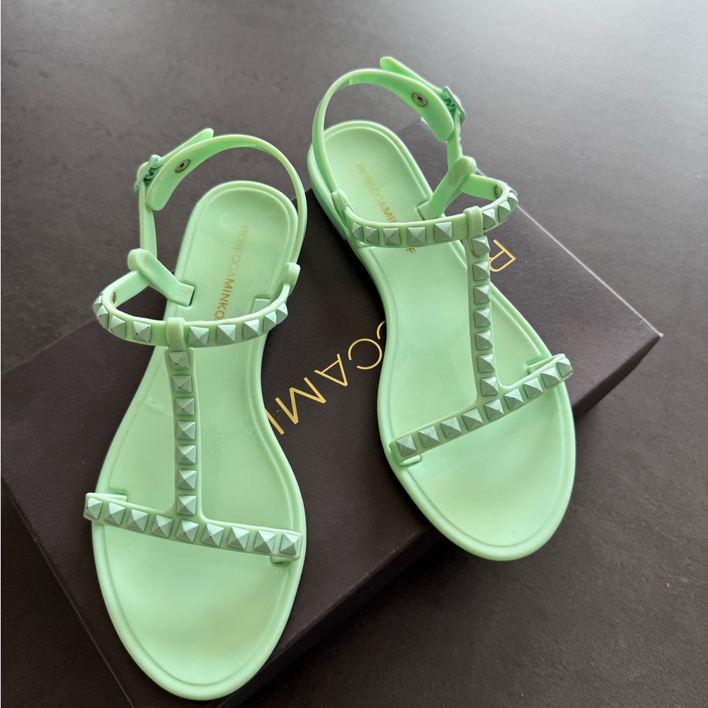 Rebecca Minkoff Sava Studded Jelly Sandals